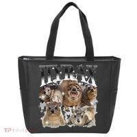 Funny Hyrax Oddly Specific Meme Animal For Family Tote Bag thumb 0
