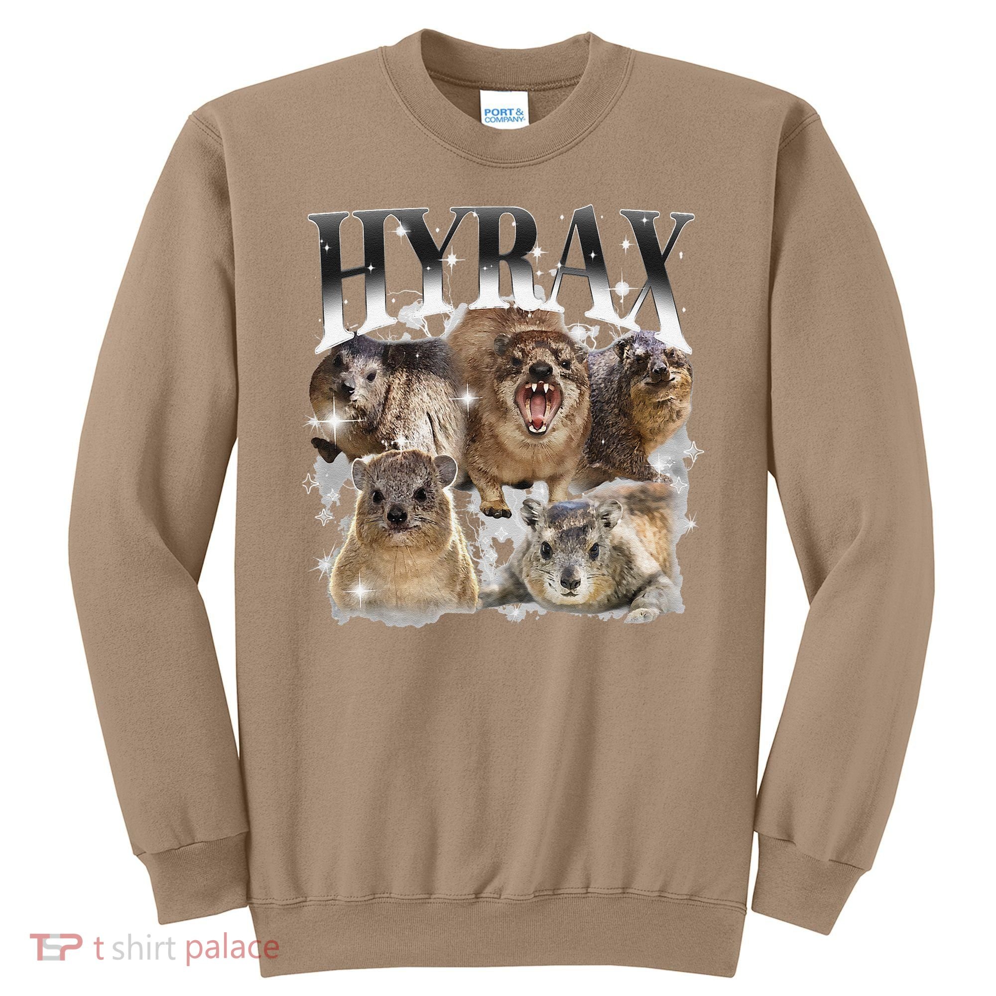 Funny Hyrax Oddly Specific Meme Animal For Family Sweatshirt