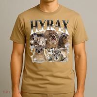 Funny Hyrax Oddly Specific Meme Animal For Family T-Shirt thumb 3