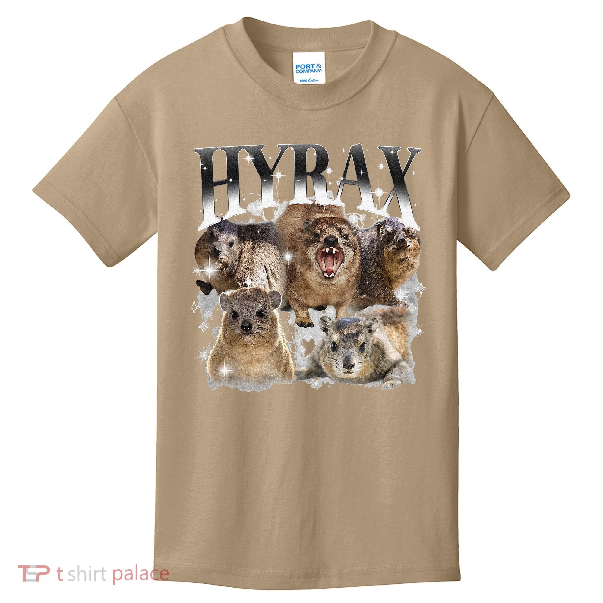 Funny Hyrax Oddly Specific Meme Animal For Family Kids T-Shirt