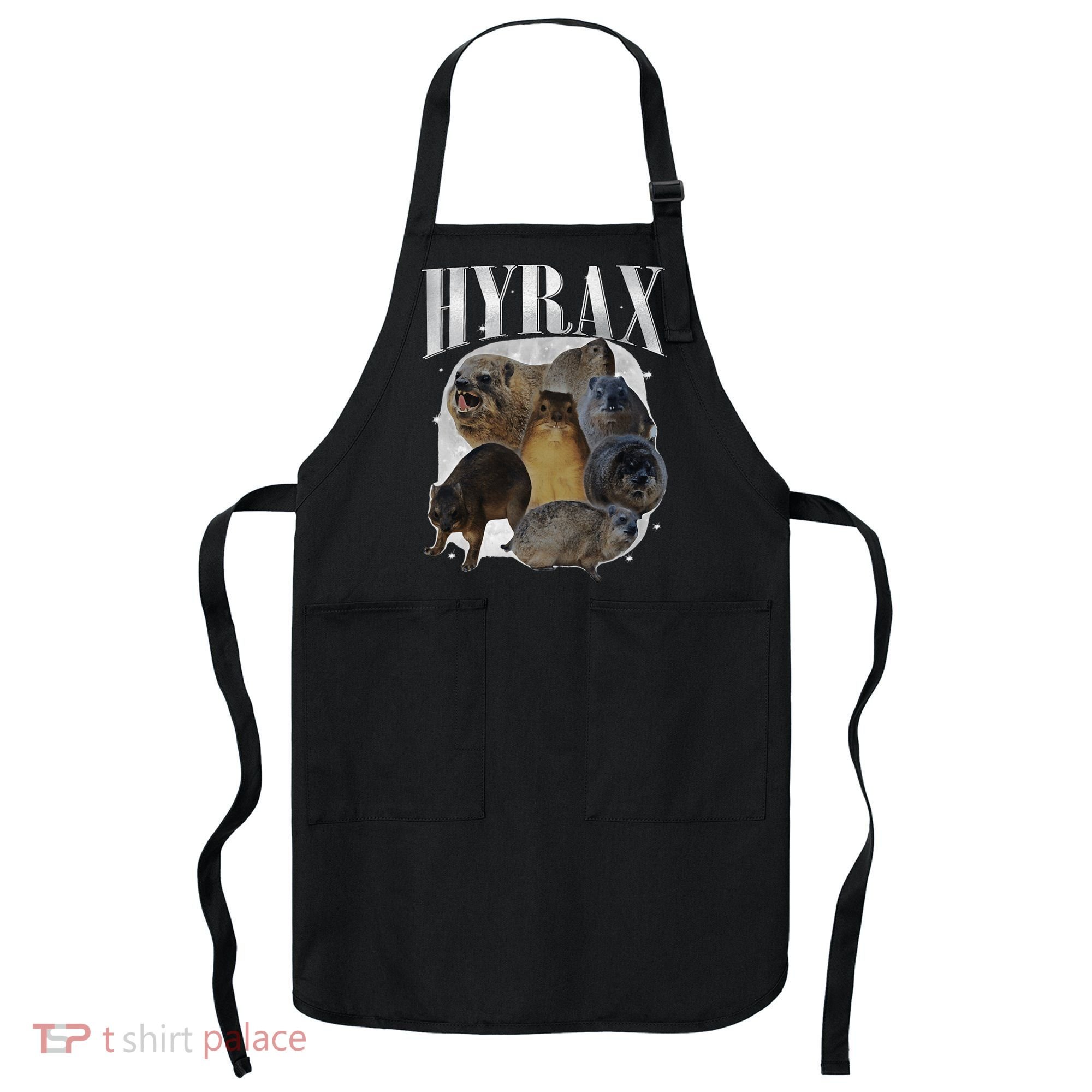 Funny Hyrax Oddly Specific Meme Animal For Family Apron