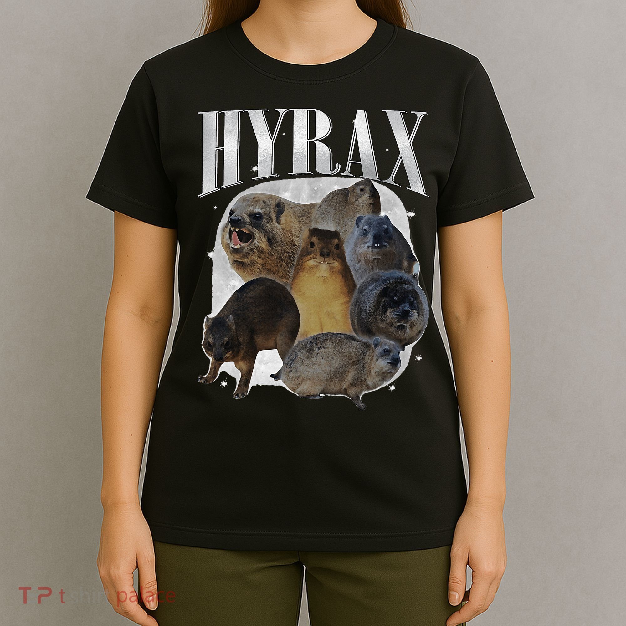 Funny Hyrax Oddly Specific Meme Animal For Family T-Shirt