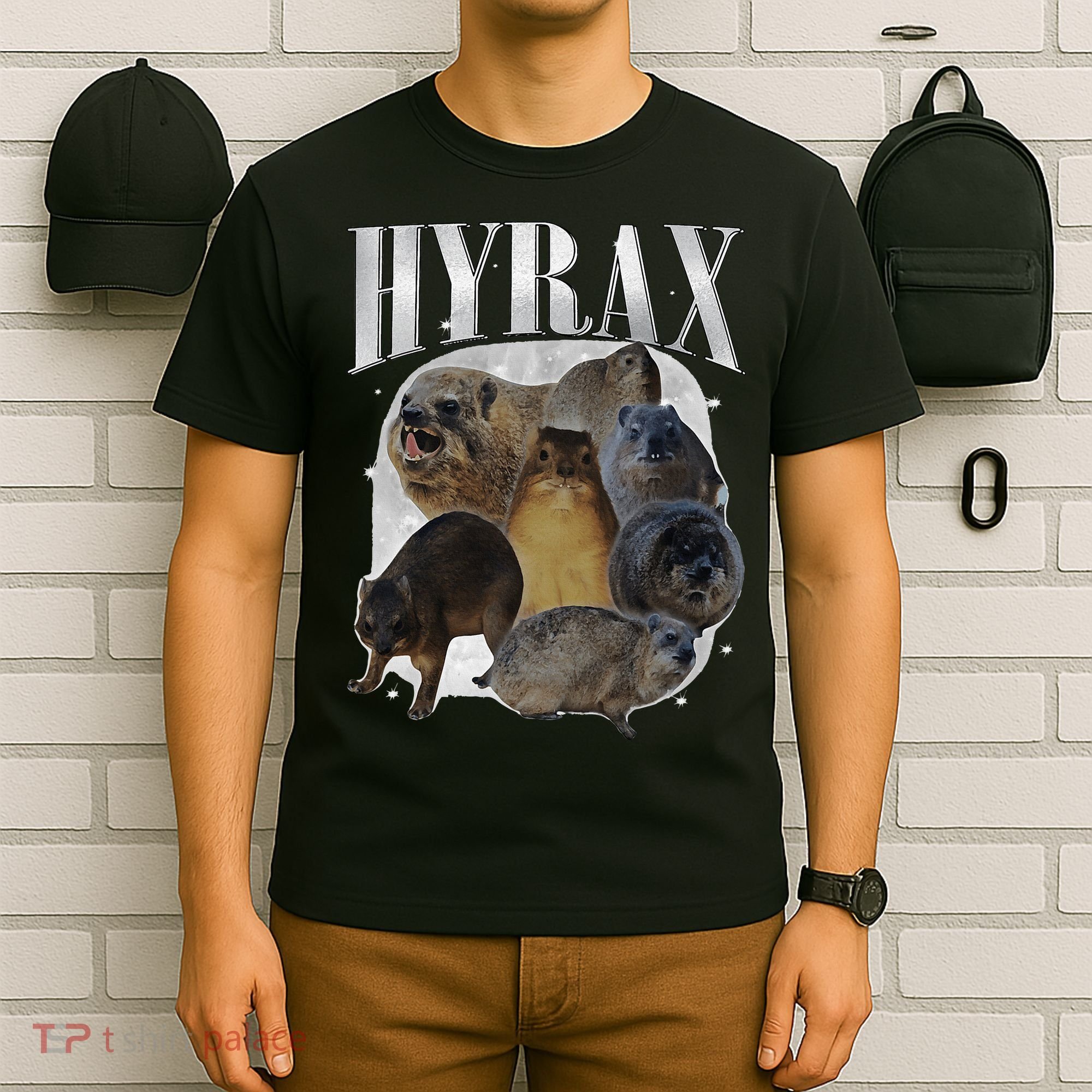 Funny Hyrax Oddly Specific Meme Animal For Family T-Shirt