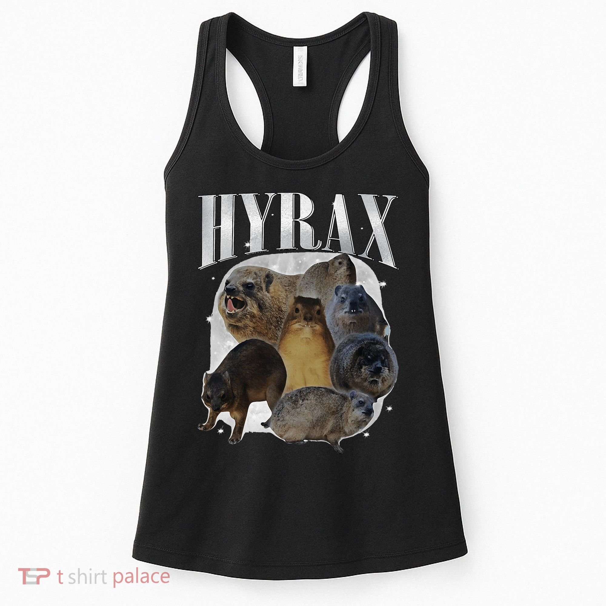 Funny Hyrax Oddly Specific Meme Animal For Family Women's Tank Top
