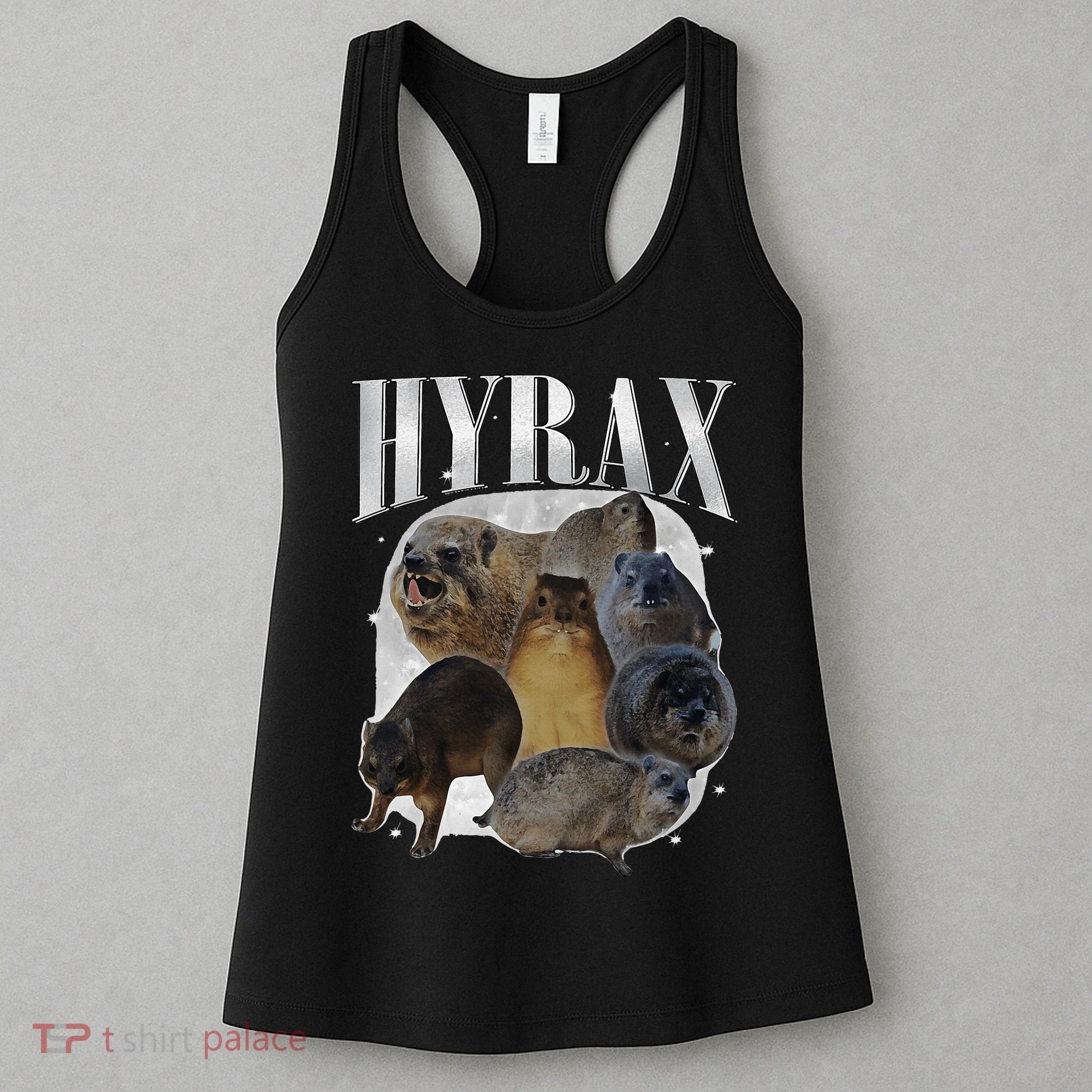 Funny Hyrax Oddly Specific Meme Animal For Family Women's Tank Top