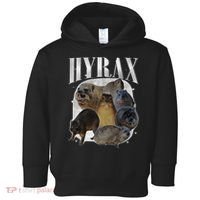 Funny Hyrax Oddly Specific Meme Animal For Family Toddler Hoodie thumb 0