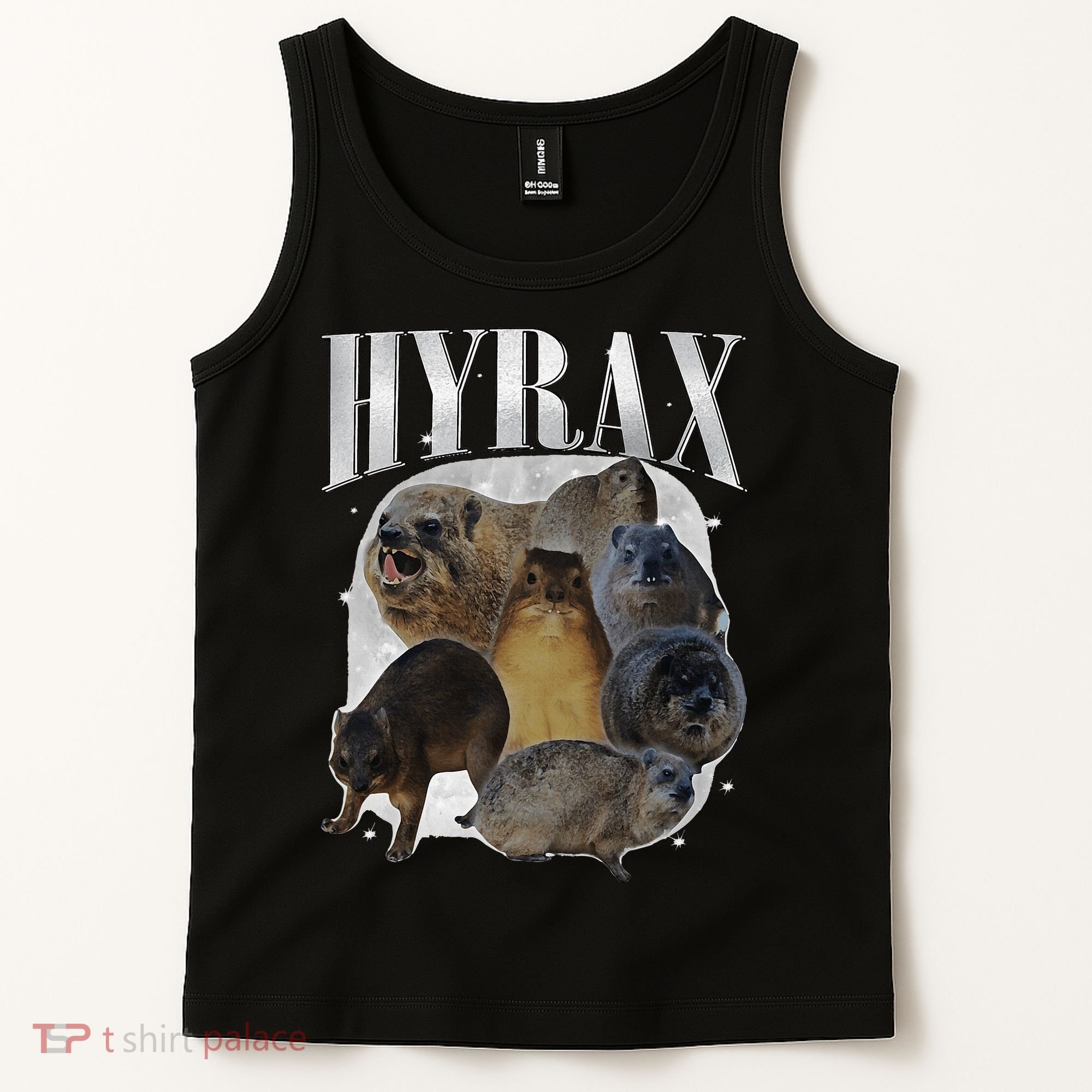 Funny Hyrax Oddly Specific Meme Animal For Family Tank Top