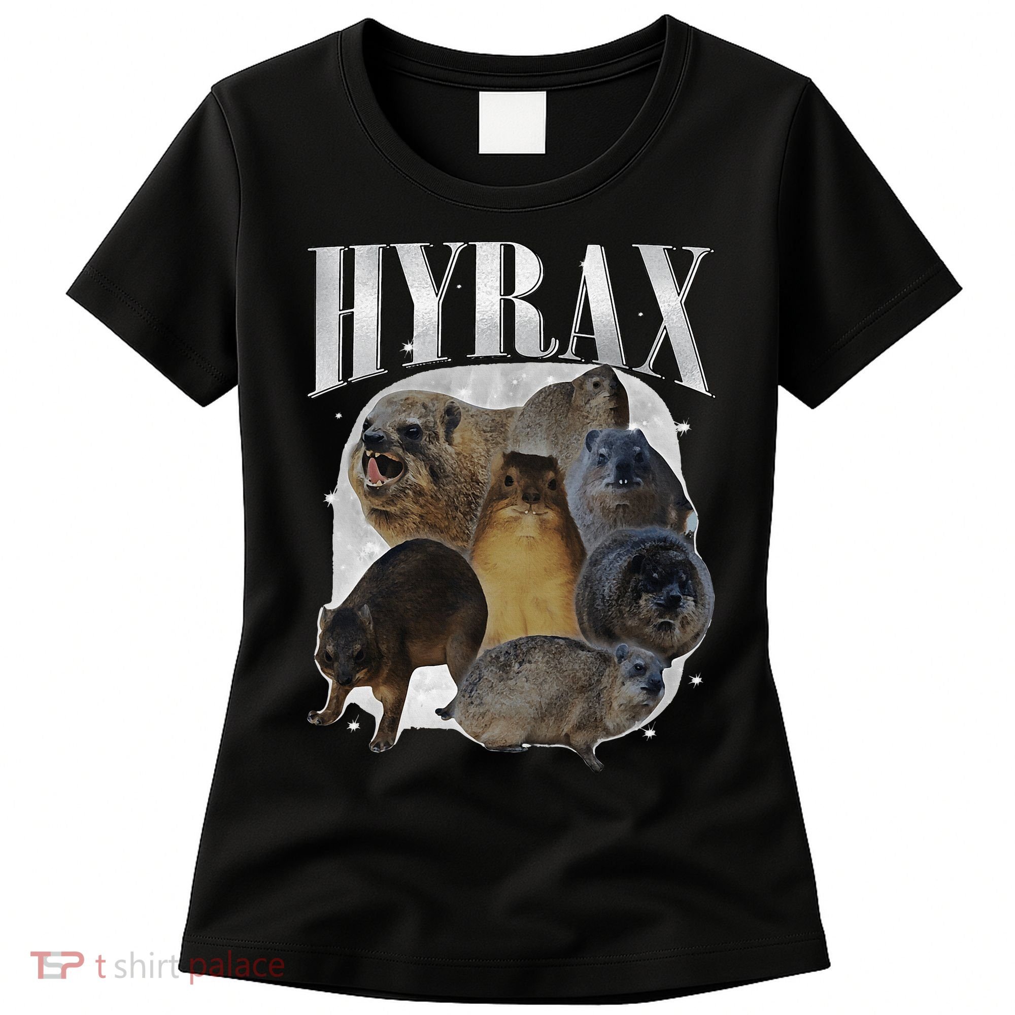 Funny Hyrax Oddly Specific Meme Animal For Family Women's T-Shirt