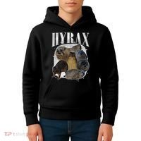 Funny Hyrax Oddly Specific Meme Animal For Family Kids Hoodie thumb 4