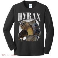Funny Hyrax Oddly Specific Meme Animal For Family Kids Long Sleeve Shirt thumb 0