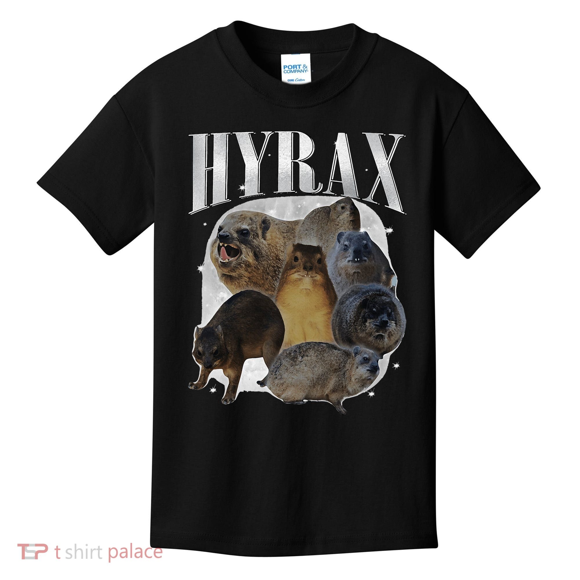 Funny Hyrax Oddly Specific Meme Animal For Family Kids T-Shirt