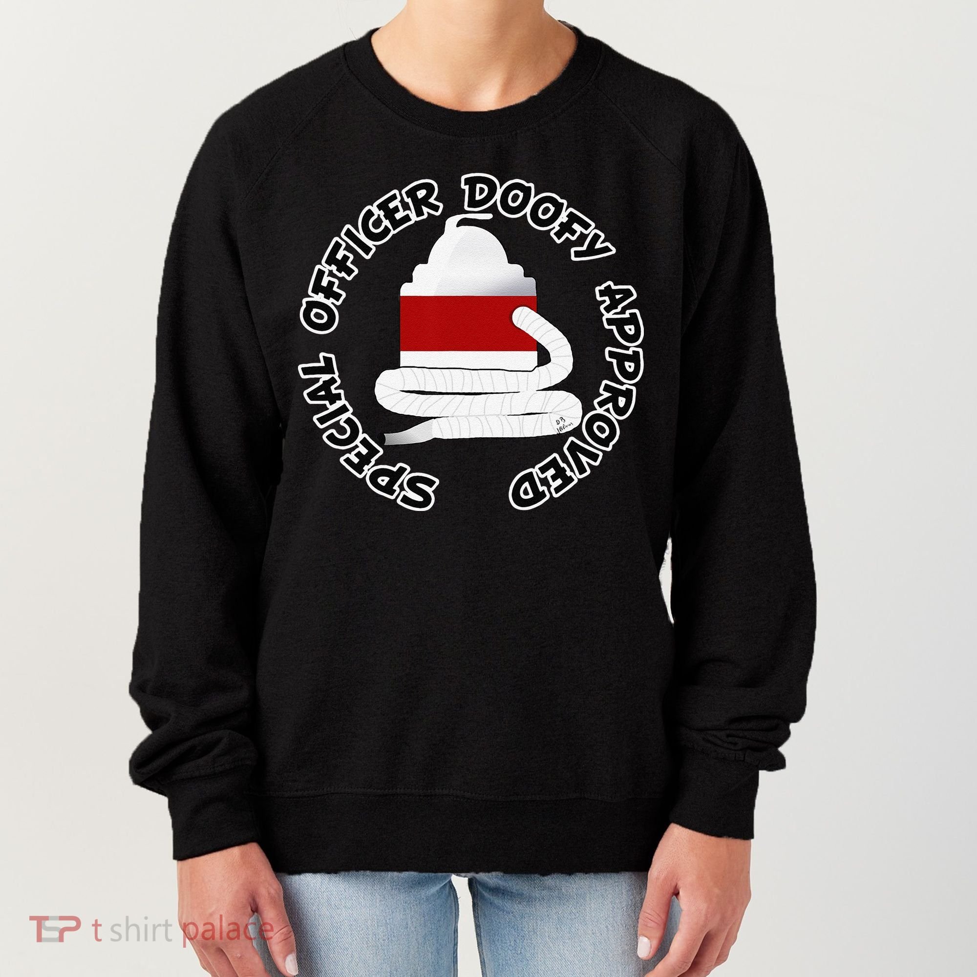 Funny Halloween Officer Doofy Costume Halloween Gift Women's Sweatshirt