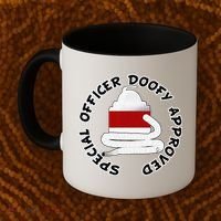 Funny Halloween Officer Doofy Costume Halloween Gift Coffee Mug thumb 2