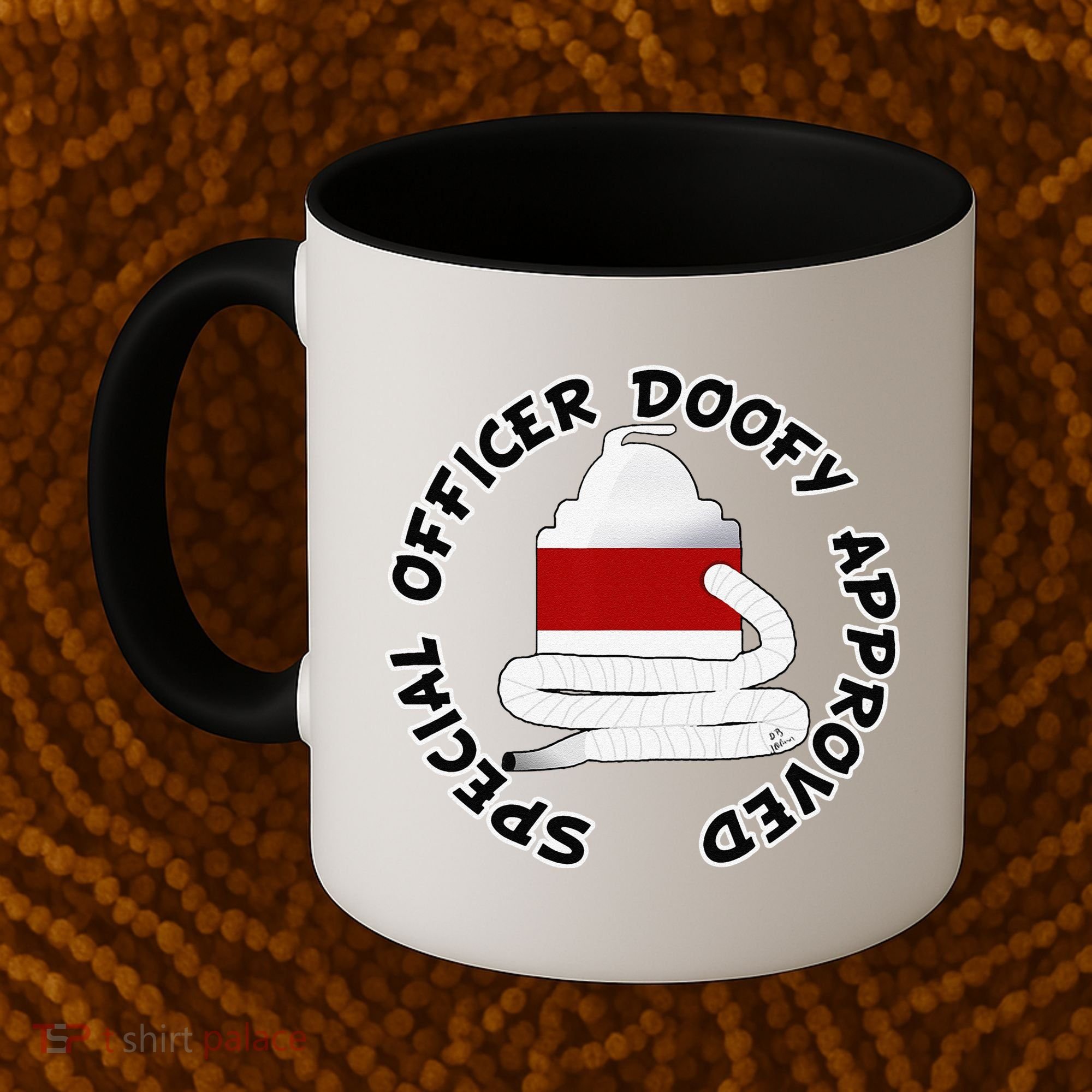 Funny Halloween Officer Doofy Costume Halloween Gift Coffee Mug