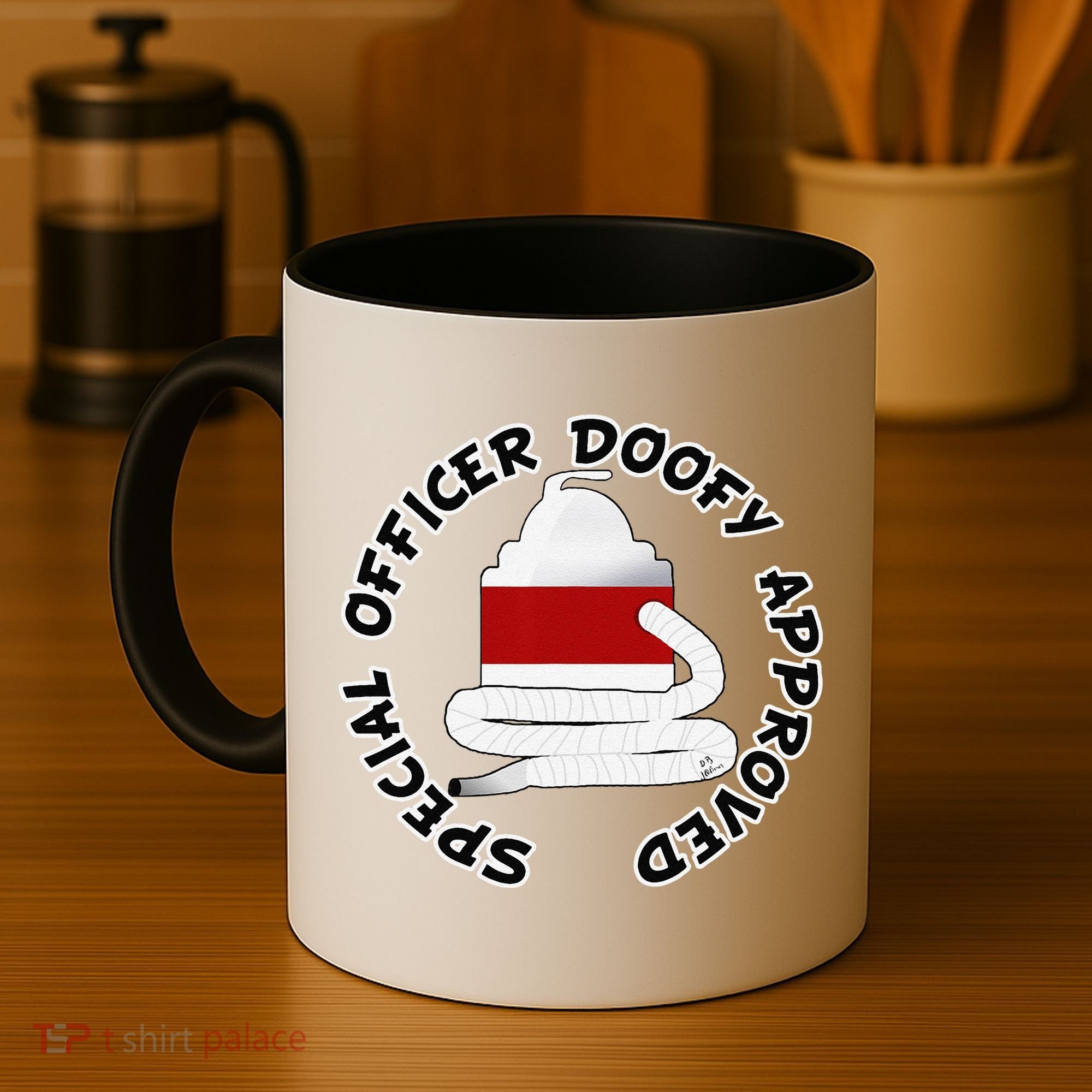 Funny Halloween Officer Doofy Costume Halloween Gift Coffee Mug