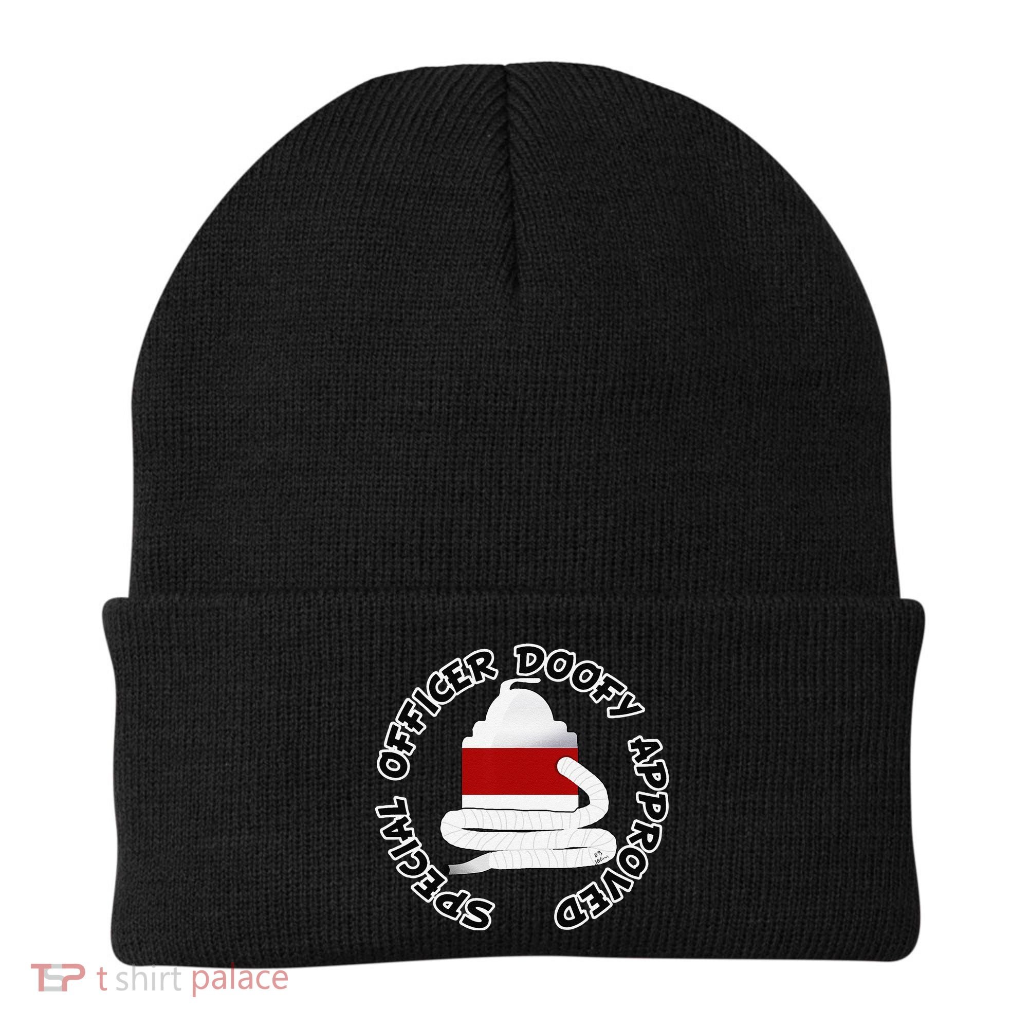 Funny Halloween Officer Doofy Costume Halloween Gift Beanie