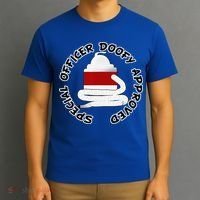 Funny Halloween Officer Doofy Costume Halloween Gift T-Shirt thumb 3