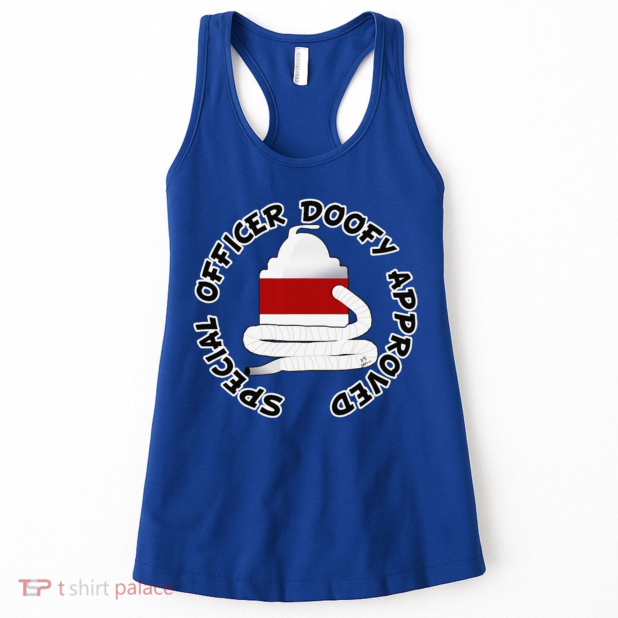 Funny Halloween Officer Doofy Costume Halloween Gift Women's Tank Top