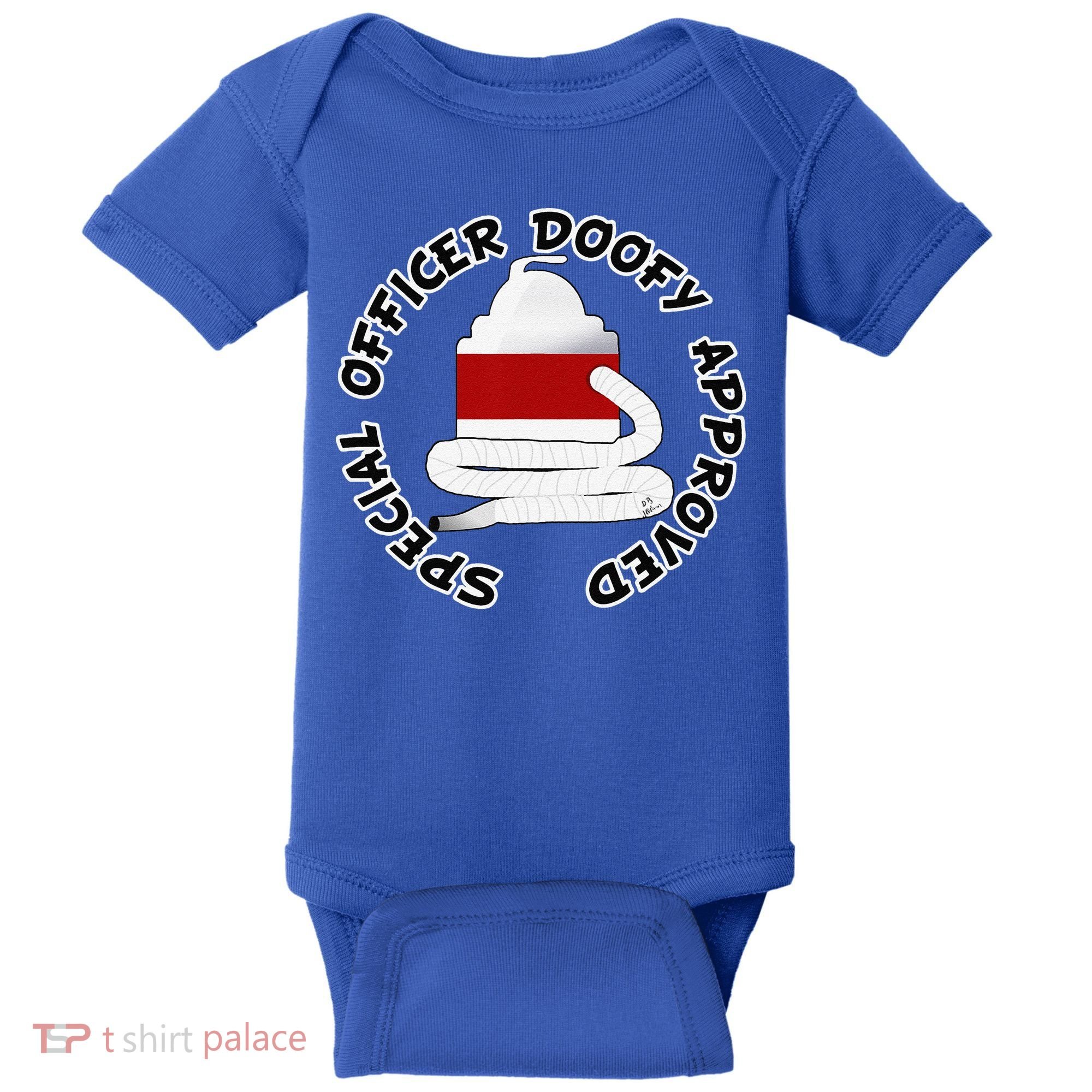 Funny Halloween Officer Doofy Costume Halloween Gift Baby Bodysuit
