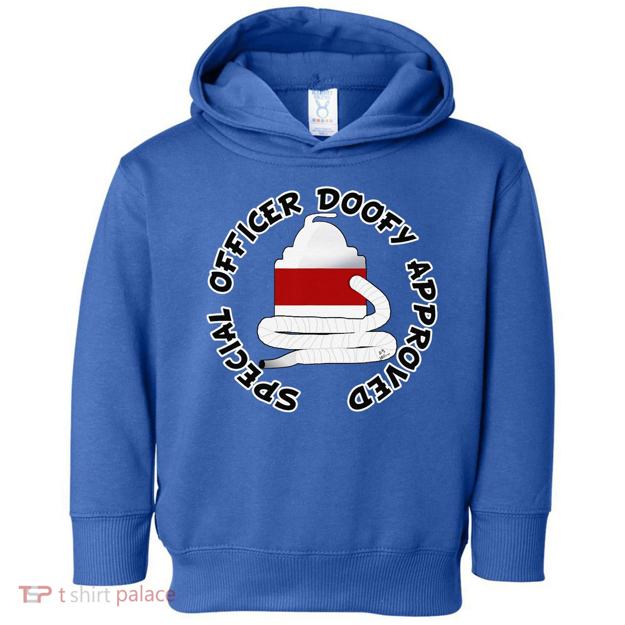 Funny Halloween Officer Doofy Costume Halloween Gift Toddler Hoodie