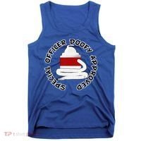 Funny Halloween Officer Doofy Costume Halloween Gift Tank Top thumb 0
