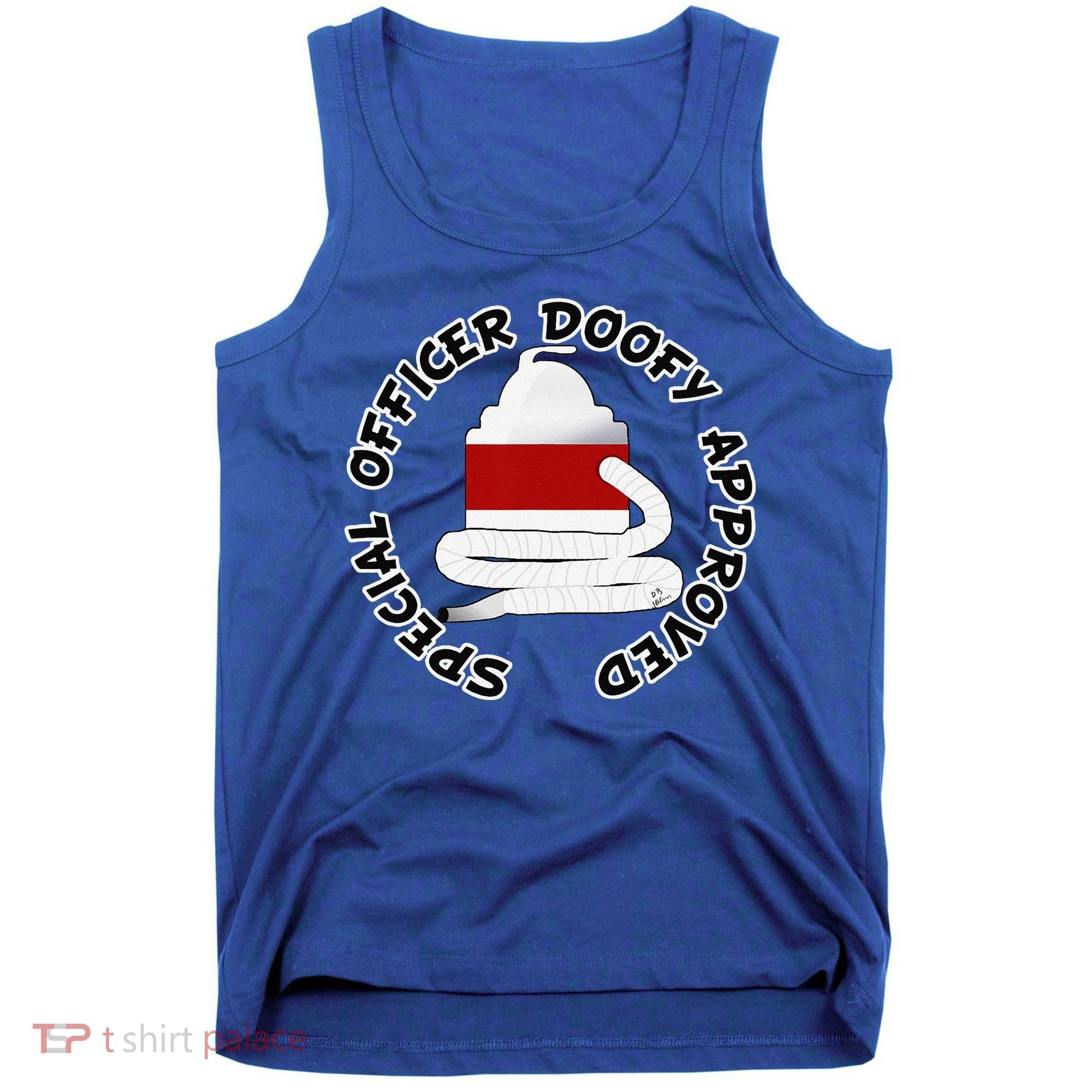 Funny Halloween Officer Doofy Costume Halloween Gift Tank Top