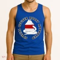 Funny Halloween Officer Doofy Costume Halloween Gift Tank Top thumb 3