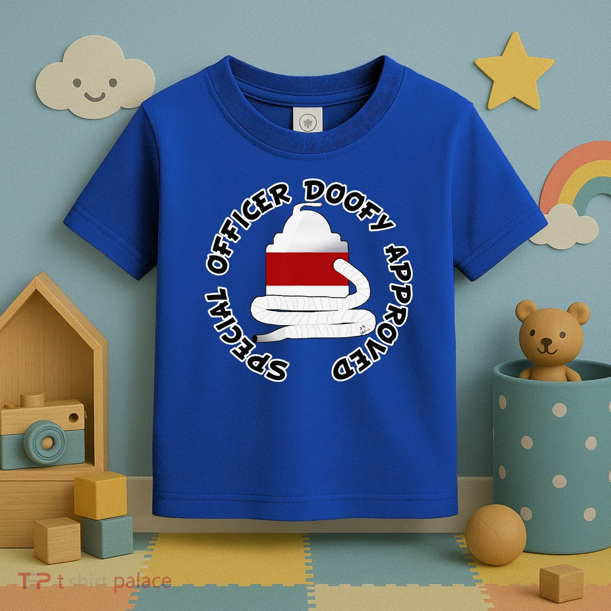 Funny Halloween Officer Doofy Costume Halloween Gift Toddler T-Shirt