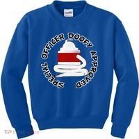 Funny Halloween Officer Doofy Costume Halloween Gift Kids Sweatshirt thumb 0