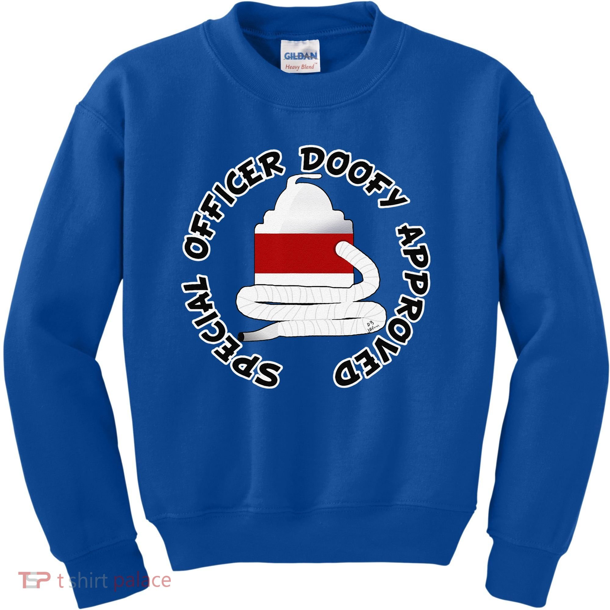 Funny Halloween Officer Doofy Costume Halloween Gift Kids Sweatshirt