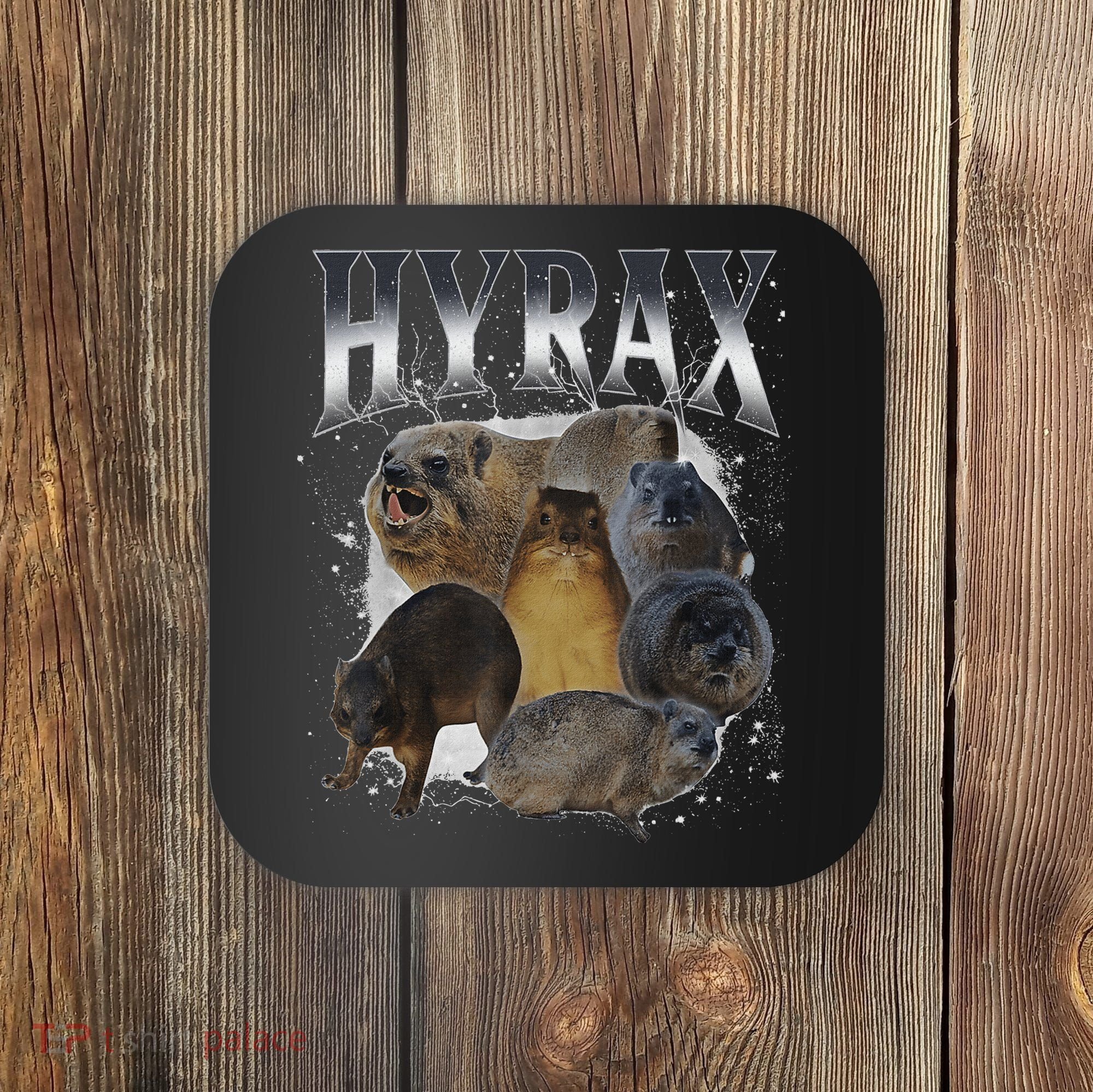 Funny Hyrax Oddly Specific Meme Animal Coaster