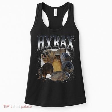 Funny Hyrax Oddly Specific Meme Animal Women's Tank Top