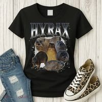 Funny Hyrax Oddly Specific Meme Animal Women's T-Shirt thumb 3
