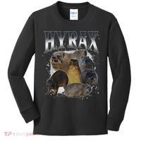 Funny Hyrax Oddly Specific Meme Animal Kids Long Sleeve Shirt thumb 0