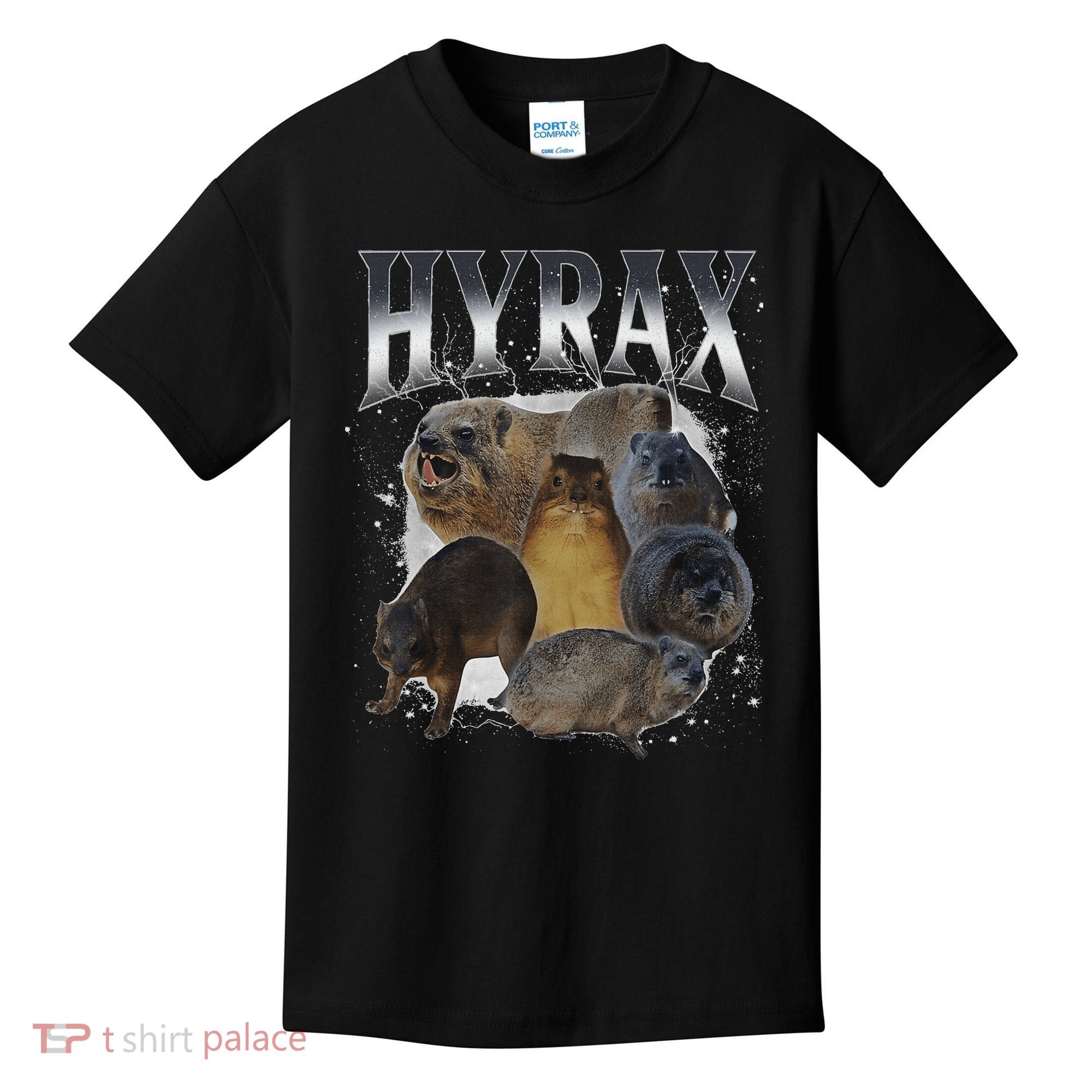 Funny Hyrax Oddly Specific Meme Animal Kids T-Shirt