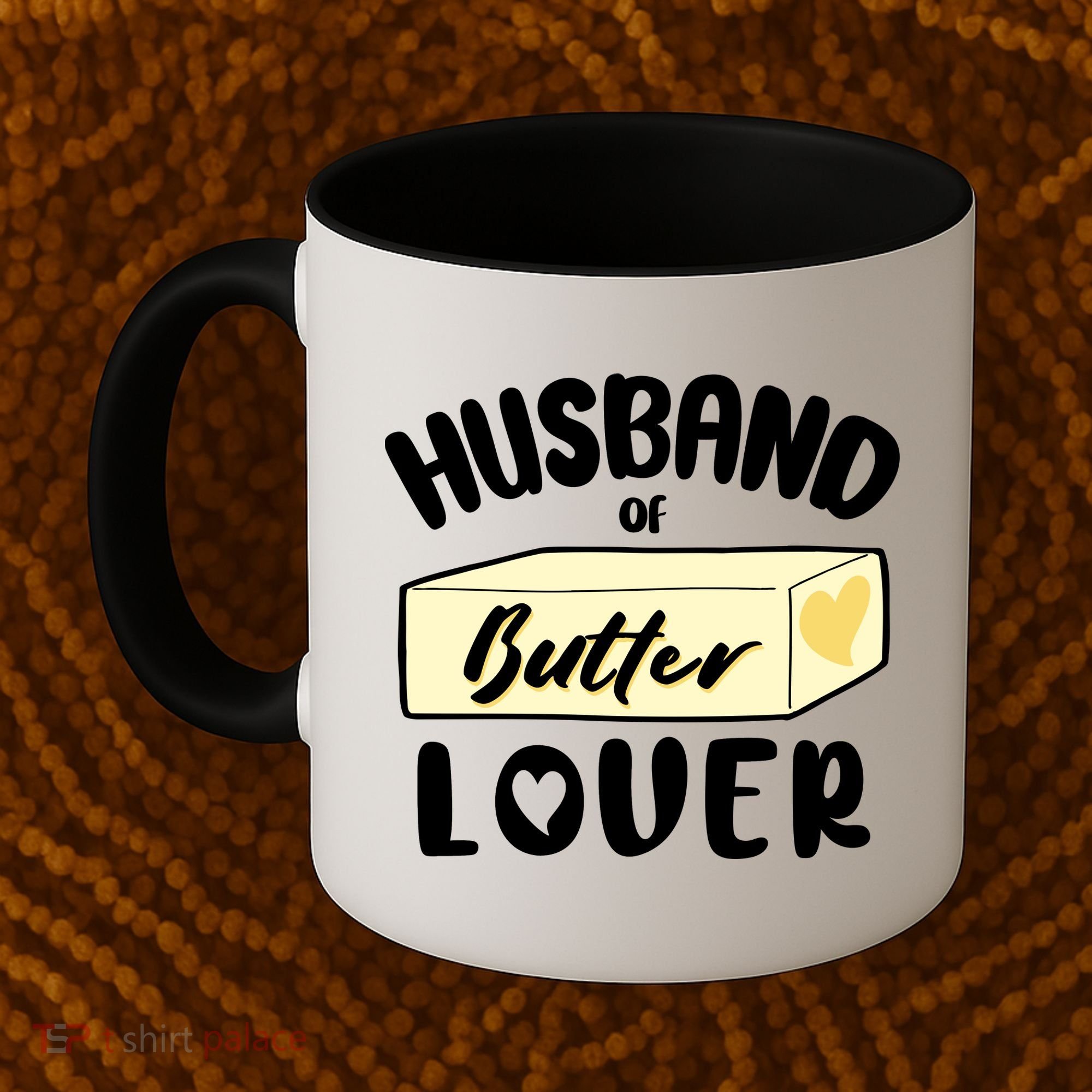 Funny Husband Of Butter Lover Matching Group Coffee Mug