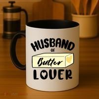 Funny Husband Of Butter Lover Matching Group Coffee Mug thumb 4