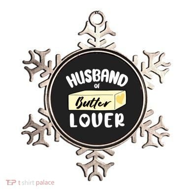 Funny Husband Of Butter Lover Matching Group Ornament
