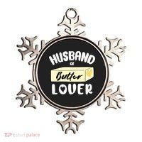 Funny Husband Of Butter Lover Matching Group Ornament thumb 0