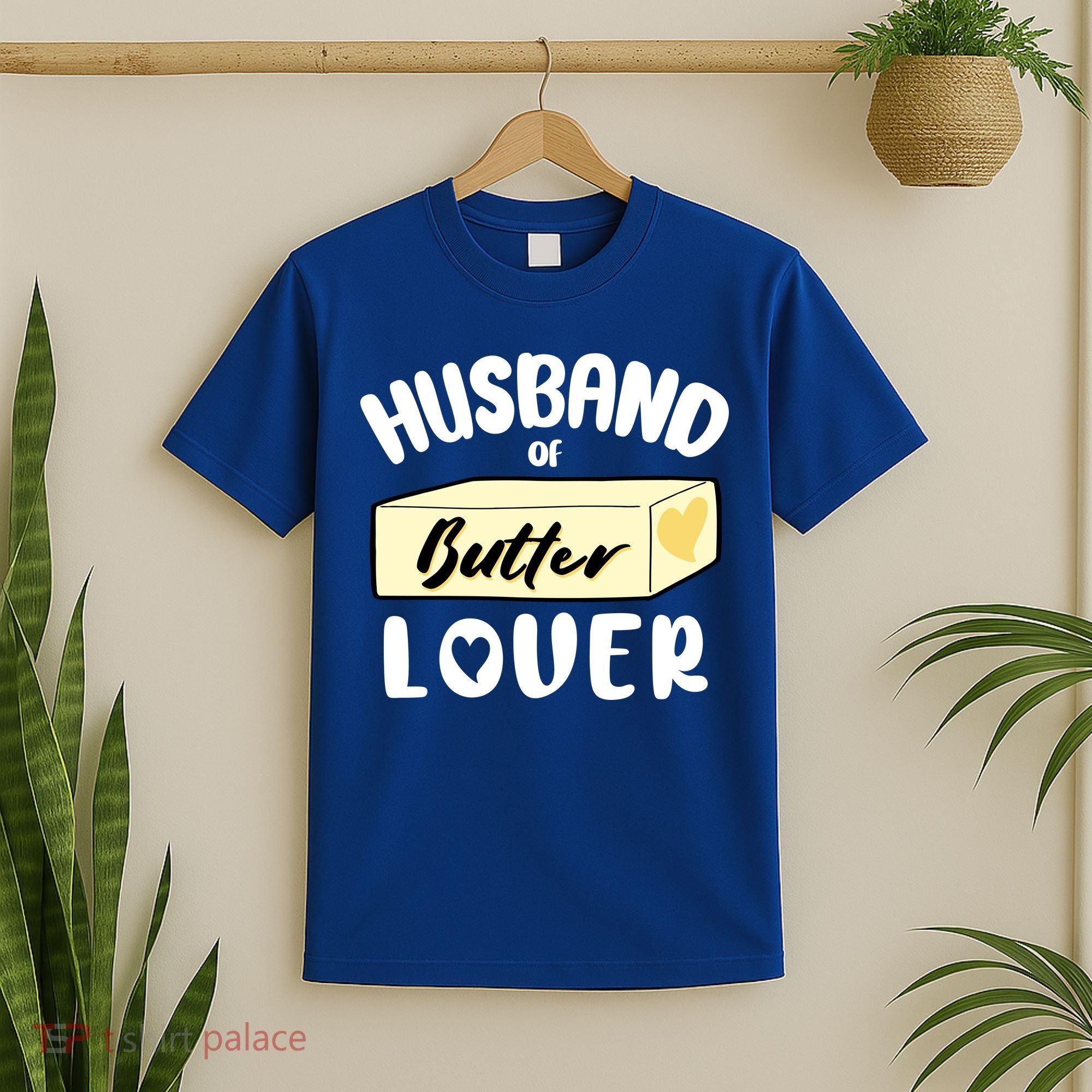 Funny Husband Of Butter Lover Matching Group T-Shirt
