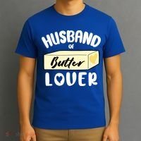 Funny Husband Of Butter Lover Matching Group T-Shirt thumb 3
