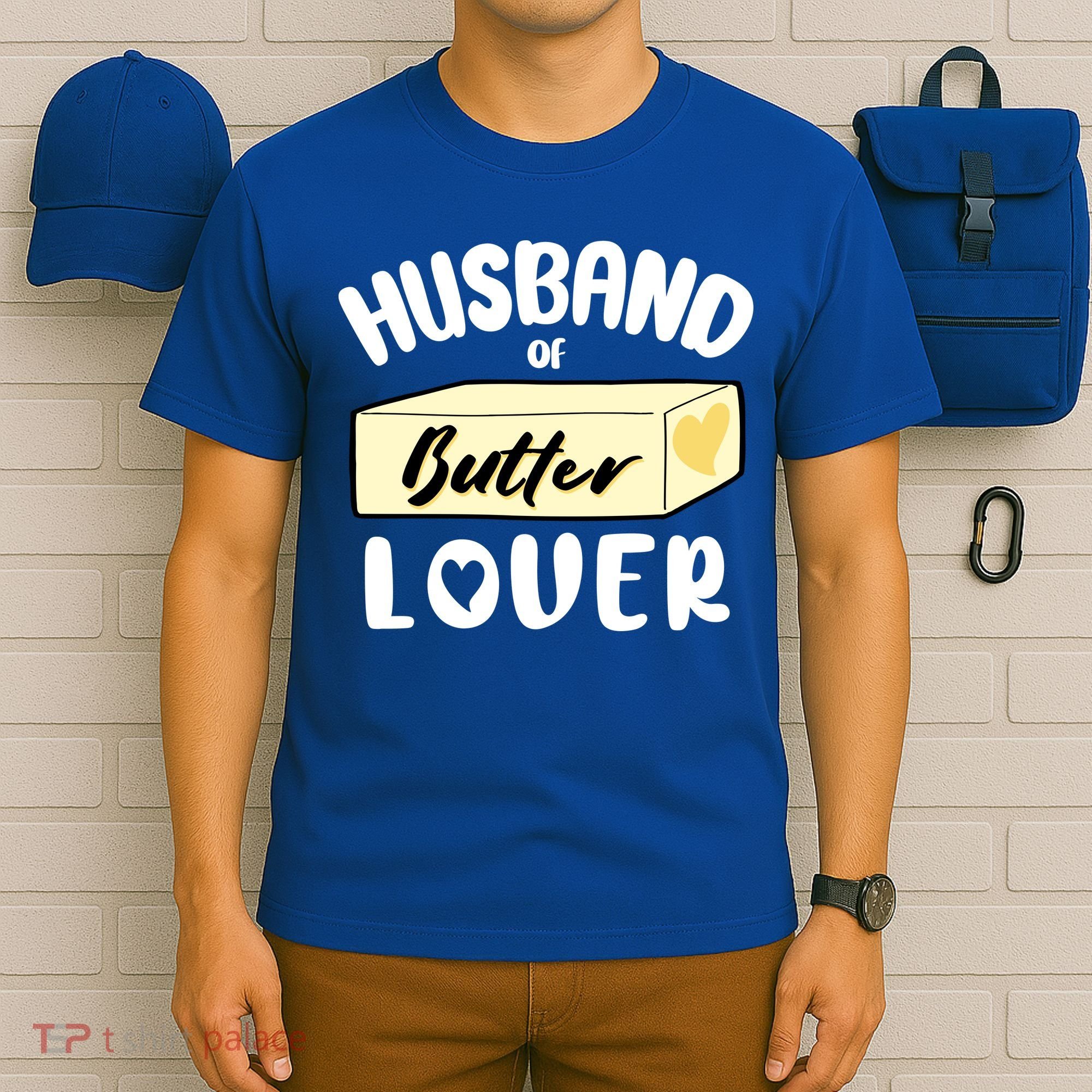 Funny Husband Of Butter Lover Matching Group T-Shirt