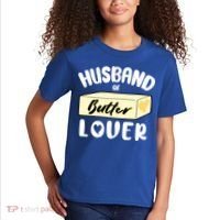 Funny Husband Of Butter Lover Matching Group Kids T-Shirt thumb 2