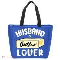 Funny Husband Of Butter Lover Matching Group Tote Bag thumb 0