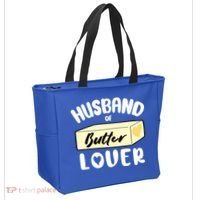 Funny Husband Of Butter Lover Matching Group Tote Bag thumb 2