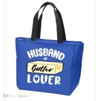 Funny Husband Of Butter Lover Matching Group Tote Bag thumb 3