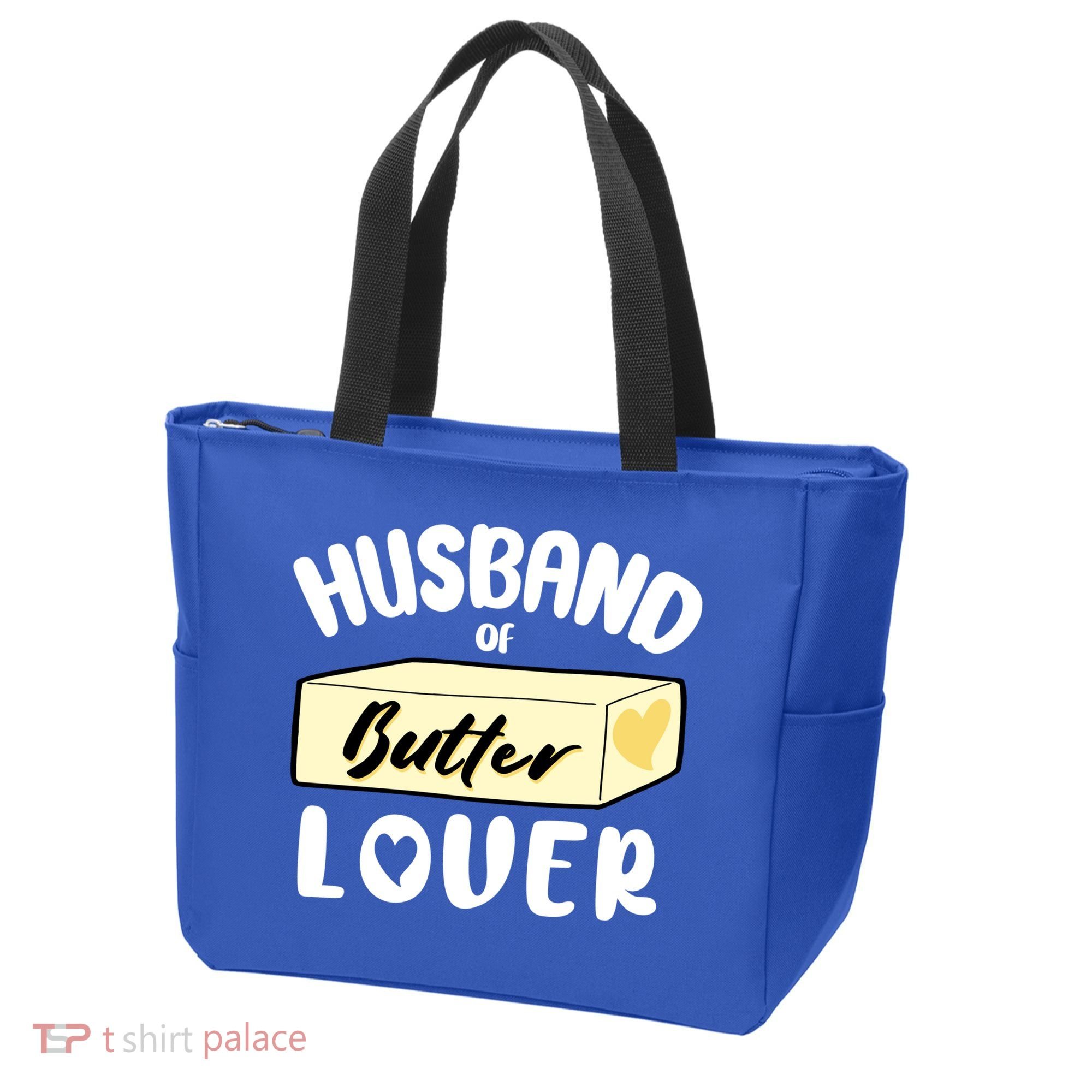 Funny Husband Of Butter Lover Matching Group Tote Bag