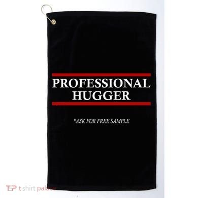 Free Hugs Professional Hugger Golf Towel