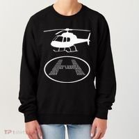 Funny Helicopter Phonetic Alphabet Pilot Aviation Pun Outfit Women's Sweatshirt thumb 0