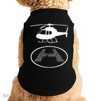 Funny Helicopter Phonetic Alphabet Pilot Aviation Pun Outfit Doggie Tank thumb 0